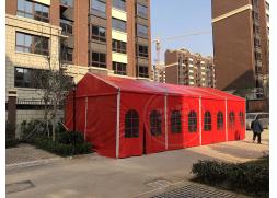 蘭州2020新鄉(xiāng)輝縣活動(dòng)現(xiàn)場選用華熠正紅色篷房租賃