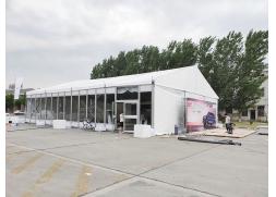 石家莊鄭州洛陽篷房租賃公司協(xié)助鄭州北服務(wù)區(qū)開展工作